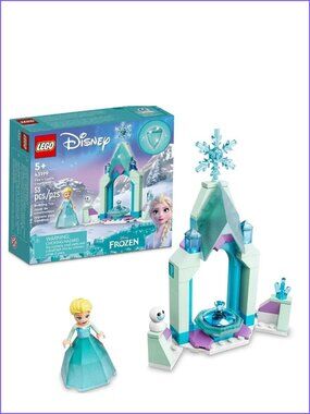 Lego Disney Frozen Elsa's Castle Courtyard 43199 New In Box